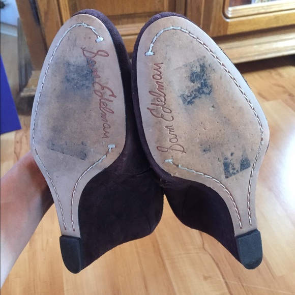 Sam Edelman Brown Wilma Bootie - Picture 7 of 7